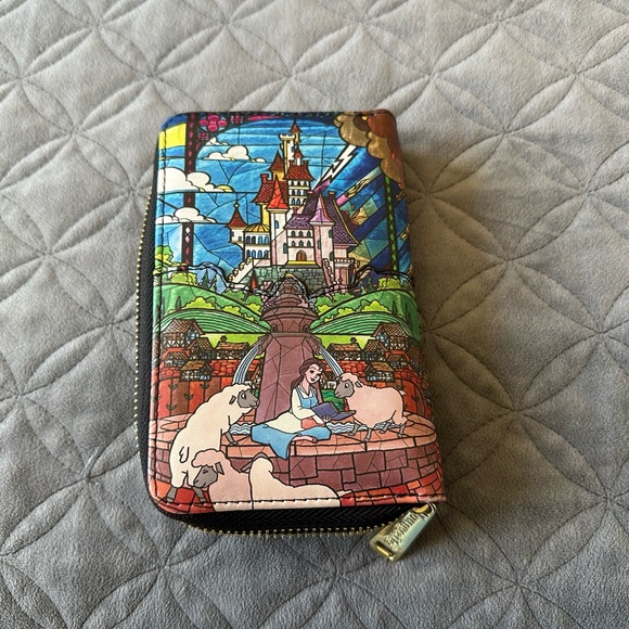 Loungefly Beauty and the Beast Bag - Multicolor - Picture 7 of 7